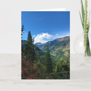 Tarjeta Montañas Wallowa, OR