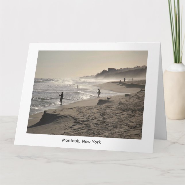Tarjeta Montauk, Nueva York  (Anverso)