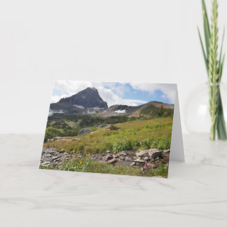 Tarjeta Monte Bearhat y corriente glacial