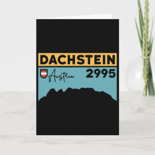 Tarjeta Monte Dachstein Ramsau Estiria Austria Esquí Sende