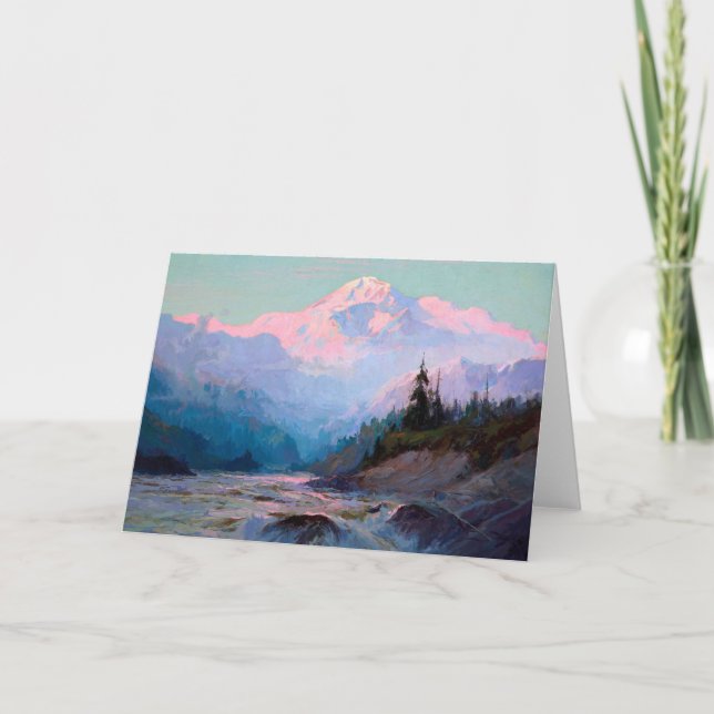 Tarjeta Monte McKinley | Sydney Mortimer Laurence (Anverso)