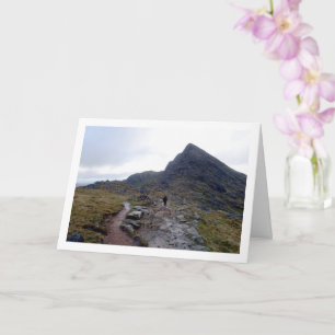 Tarjeta Monte Snowdon, Snowdonia, Gales