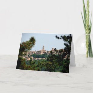 Tarjeta Montepulciano, Italia