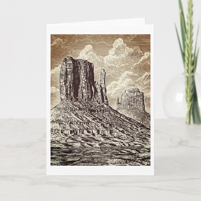 Tarjeta Monument Valley Card (Anverso)