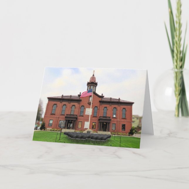 Tarjeta Monumento a la silla vacía (Anverso)