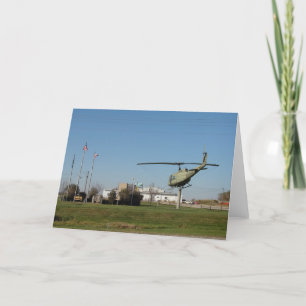 Tarjeta Monumento a un veterano en Grandview, Iowa
