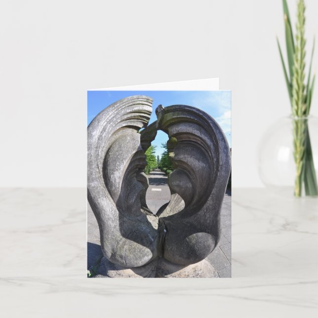 Tarjeta "Monumento" Notecard (Anverso)
