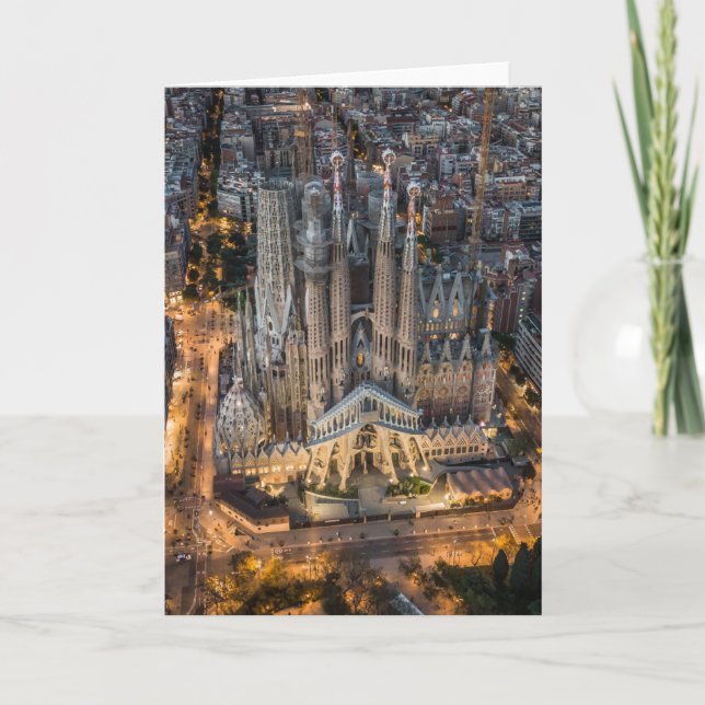 Tarjeta Monuments | La Sagrada Familia (Anverso)