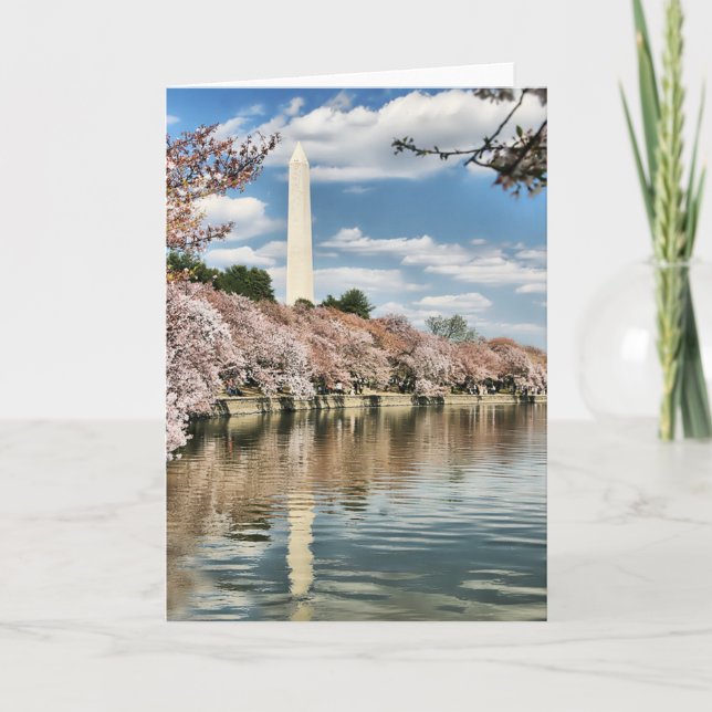 Tarjeta Monuments | Washington Memorial (Anverso)