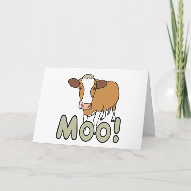 Tarjeta Moo Cow (Anverso)