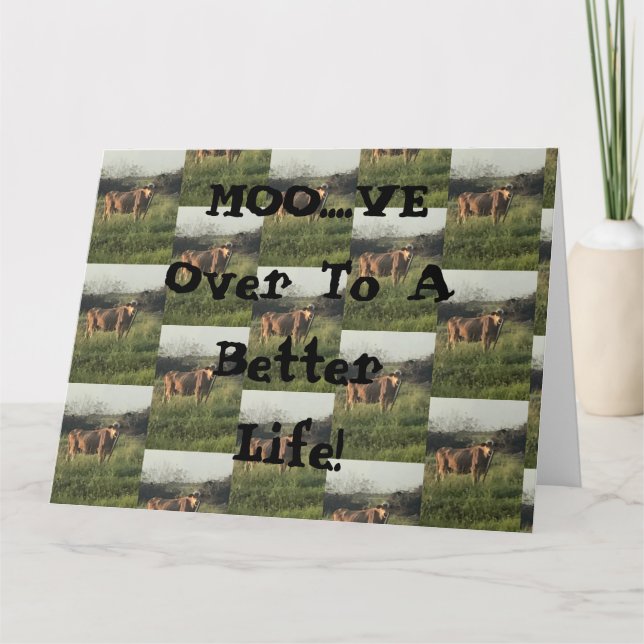 Tarjeta Moo...¡Ya basta! (Anverso)