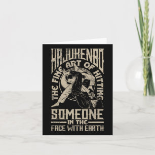 Tarjeta Moon Swinging Skeleton Rock Y Rollo Halloween Roc