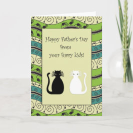Tarjeta .::MoonDreams:.. Gatos felices del día del padre