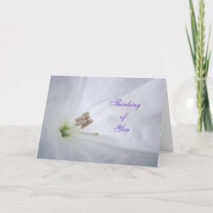 Tarjeta Moonflower #7- en blanco o personalizar