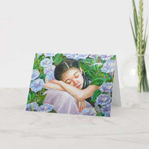 Tarjeta Moonflower durmiente