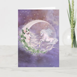 Tarjeta Moonicorn Notecard