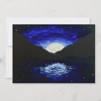 Tarjeta Moonrise Greeting Card