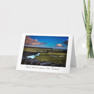 Tarjeta Moorland Road - Buena suerte en tu nueva aventura