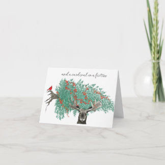 Tarjeta Moose y Cardinal