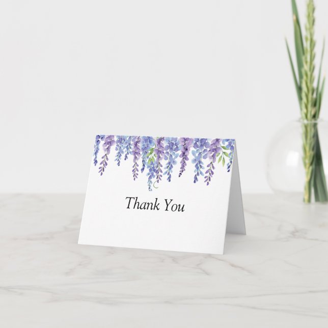 Tarjeta Morado dulce de flores dieciséis (Anverso)