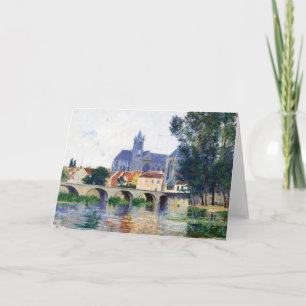 Tarjeta Moret-Sur-Loing   William Lamb Picknell