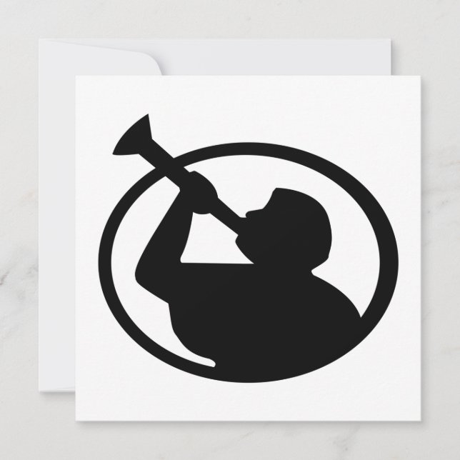 Tarjeta Mormón Ángel Mormoni (Símbolo del mormonismo) (Anverso)