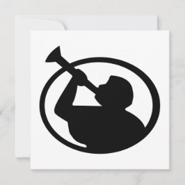 Tarjeta Mormón Ángel Mormoni (Símbolo del mormonismo)