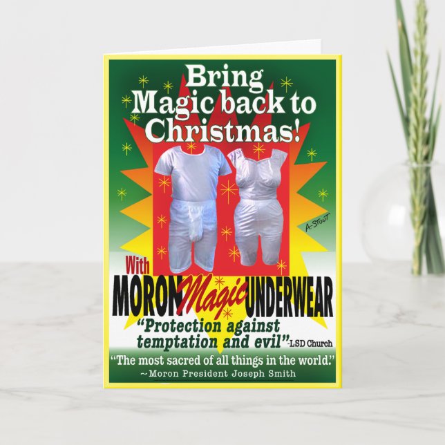 TARJETA MORMON UNDERWEB - (Anverso)