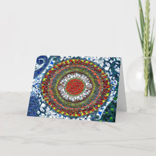 Tarjeta Mosaic Mandala 1