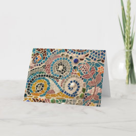 Tarjeta Mosaic Notecard
