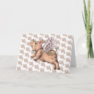 Tarjeta Mosca de cerdos