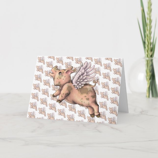 Tarjeta Mosca de cerdos (Anverso)