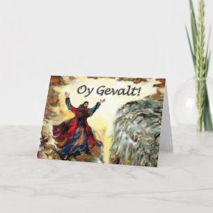 Tarjeta ¡Moses Oy Gevalt!