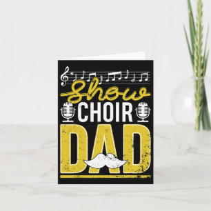 Tarjeta Mostrar Coro Padre Día Padre Teatro Musical