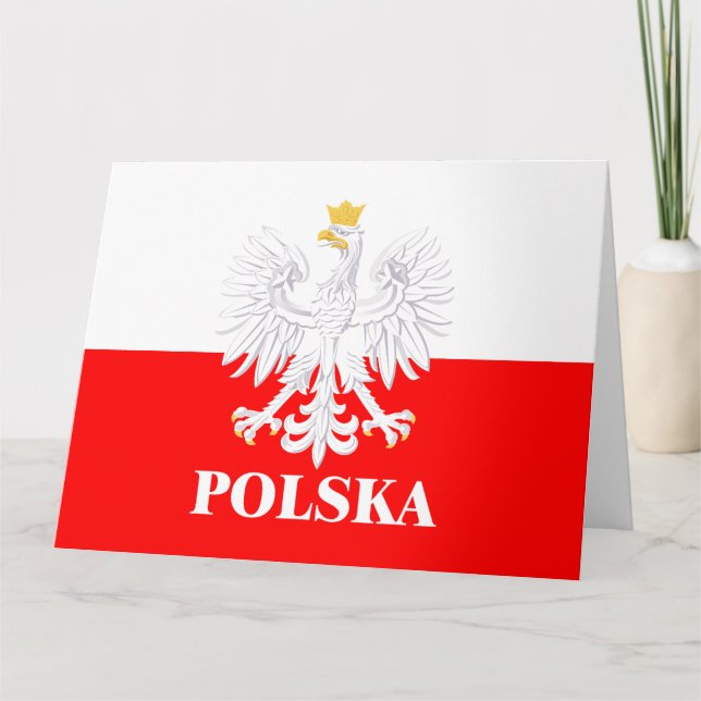 Tarjeta Mostrar tus colores - Polska (Anverso)
