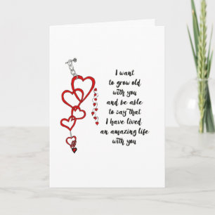 TARJETA MOSTRARTE TODO MI AMOR *CELEBRAR NUESTRO ANIVERSAR