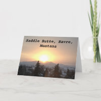 Mota de la silla de montar, Havre Montana
