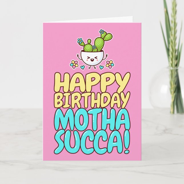 Tarjeta Motha Succa Pun (Anverso)
