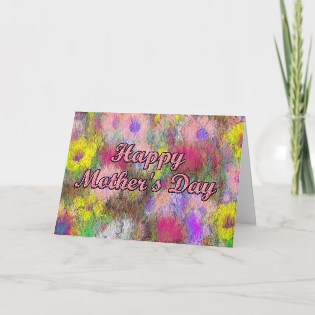 Tarjeta Mother&apos feliz; día de s (Anverso)