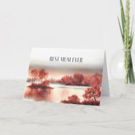 Tarjeta Mother´s Day Card "Best Mum Ever"