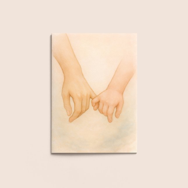 Tarjeta Mother’s Day Card – Holding Hands (Subido por el creador)