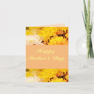 Tarjeta Mothering Sunday Bouquet Folded Greeting Card