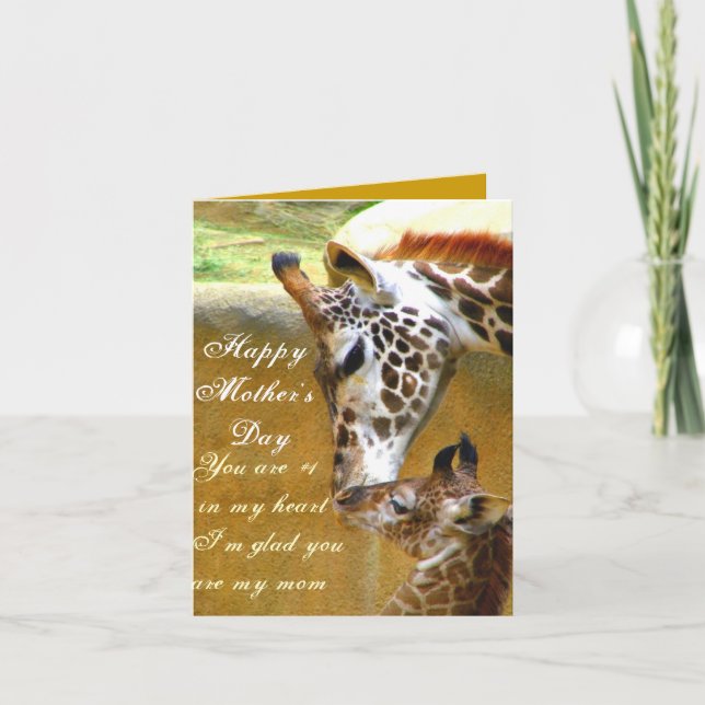 Tarjeta Mother's_Card feliz (Anverso)