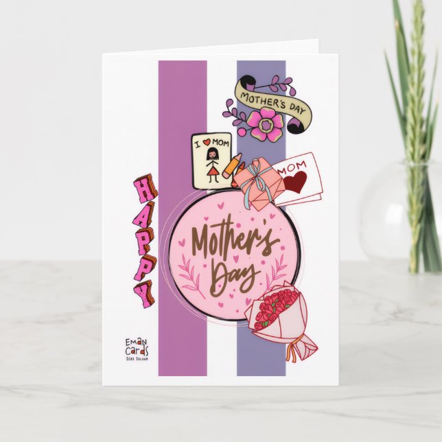 Tarjeta Mother's Day - Gifts (Anverso)