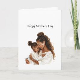 Tarjeta Mother's Day Mom Daughter