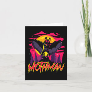 Tarjeta Mothman Movie Fun Cryptid Halloween Myster Monster