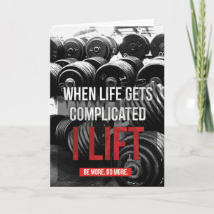 Tarjeta Motivación de entrenamiento - I LIFT