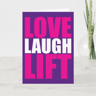 Tarjeta Motivación de entrenamiento - I LIFTWorkout Motiva