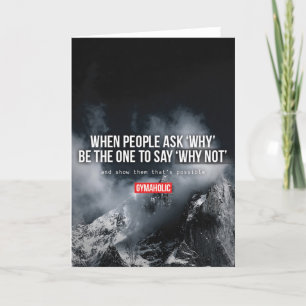 Tarjeta Motivación de gimnasio