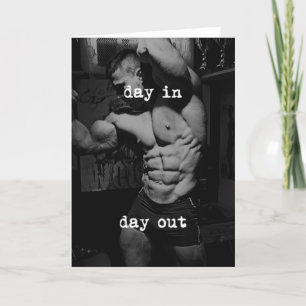 Tarjeta Motivación de gimnasio